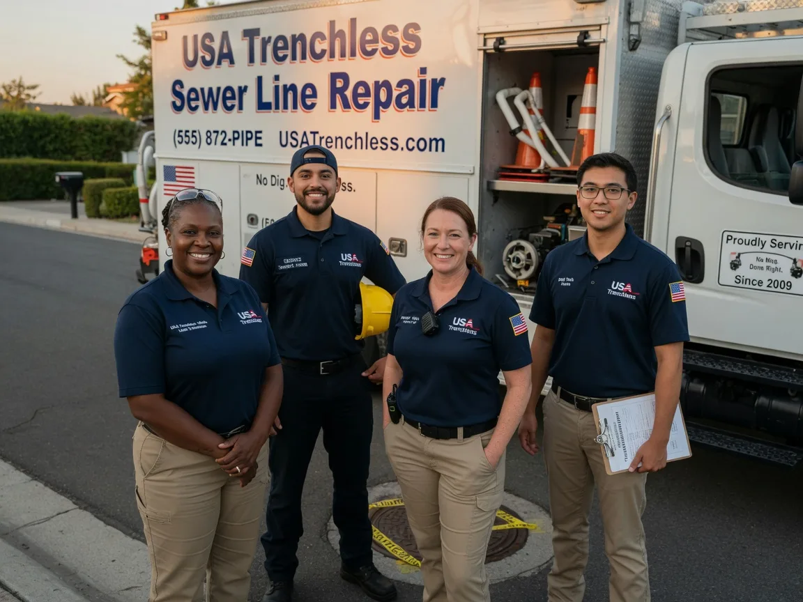 Sewer Line Repair company in Valentines, VA